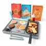 Melissa & Doug Flip & Fry Grill Spielset mit Water WOW! Farbwechsel-Spielzeugessen, Vorschulspielzeug ab 3 Jahren