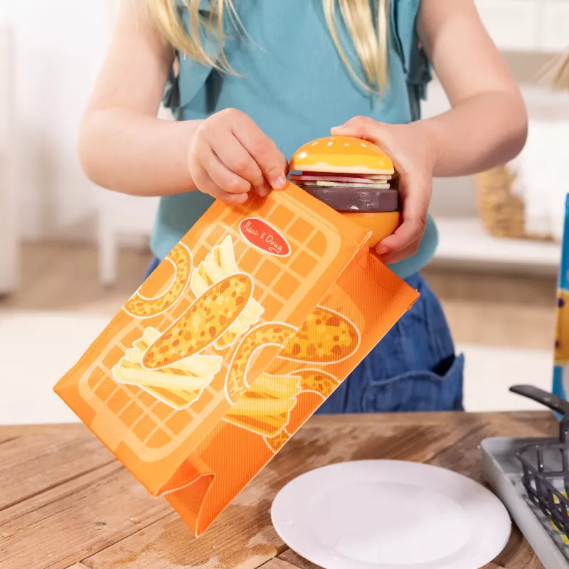 Melissa & Doug Flip & Fry Grill Spielset mit Water WOW! Farbwechsel-Spielzeugessen, Vorschulspielzeug ab 3 Jahren