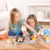 Melissa & Doug Flip & Fry Grill Spielset mit Water WOW! Farbwechsel-Spielzeugessen, Vorschulspielzeug ab 3 Jahren
