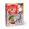Melissa & Doug Simmer & Stir Stovetop Play Set mit Water WOW Color Reveal Spielzeug-Essen, Vorschulspielzeug ab 3 Jahren