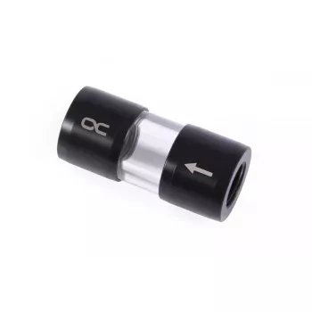 Computer-Kühlsystem Alphacool 29142 Acetal Acryl Schwarz Transparent 1/4 Zoll
