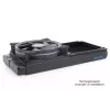Kühlsystem Alphacool 24831 Silikon Schwarz 14cm Lüfter