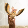 schleich BAYALA Fee im Flug auf Glam-Eule, 5 Jahr(e), Sonnenelfen, Einhörner & Feen, Mehrfarbig, Kunststoff