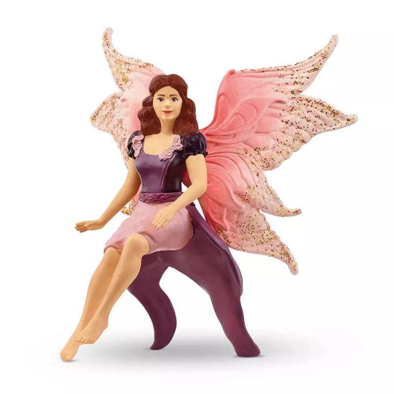 schleich BAYALA Fee im Flug auf Glam-Eule, 5 Jahr(e), Sonnenelfen, Einhörner & Feen, Mehrfarbig, Kunststoff