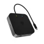 ICY BOX 7-in-1 USB4® DockingStation mit dualer Videoausgabe, Kabelgebunden, USB4, 60 W, 3,5 mm, 10,100,1000 Mbit/s, Anthrazit