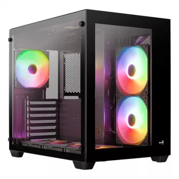Aerocool Dryft Midi Tower Schwarz
