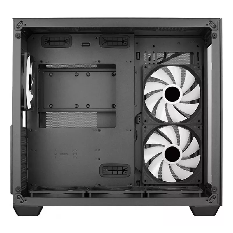 Aerocool Dryft Midi Tower Schwarz