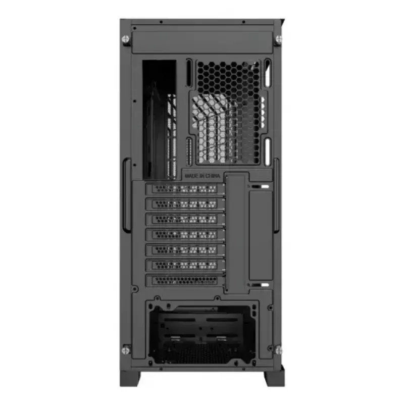 PC Midi Tower Gehäuse XILENCE Performance A+ BREEZE II — schwarz, gehärtetes Glas, unterstützt ATX/Micro‑ATX/Mini‑ITX, 3x140mm Front, 1x120mm Rückseite