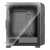 PC Midi Tower Gehäuse XILENCE Performance A+ BREEZE II — schwarz, gehärtetes Glas, unterstützt ATX/Micro‑ATX/Mini‑ITX, 3x140mm Front, 1x120mm Rückseite