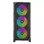 PC Midi Tower Gehäuse XILENCE Performance A+ BREEZE II — schwarz, gehärtetes Glas, unterstützt ATX/Micro‑ATX/Mini‑ITX, 3x140mm Front, 1x120mm Rückseite