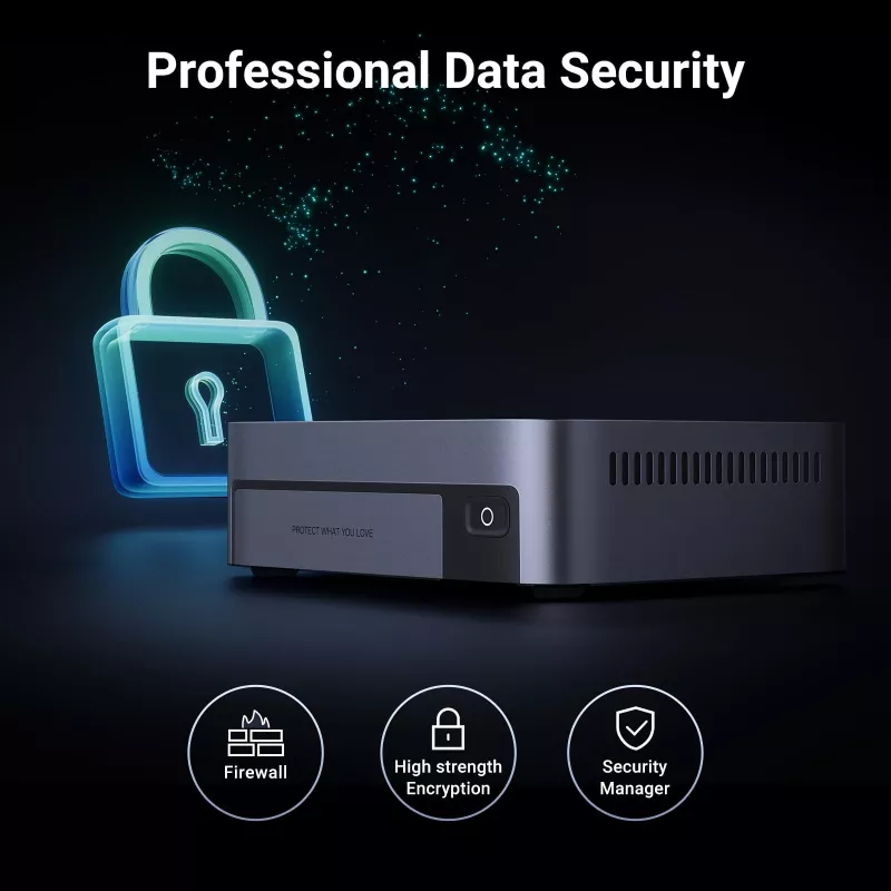 Ugreen DXP480T Plus NAS Desktop Intel® Core™ i5 8 GB DDR5 Grau