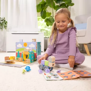 Melissa & Doug MDT BBN Blockables Town Pyst GML, 2 Jahr(e), 73 Stk., Kunststoff, Holz