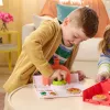 Kinetic Sand, SquishPizza Aufgehender Pizzaofen Spielset, Kreative Ostergeschenke, Enthält 1 lb formbaren Spielsand & 5 Werkzeuge, Spielzeuglebensmittel Kunsthandwerk Kinderspielzeug