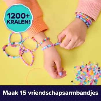 Armband-Herstellungsset Spin Master Cool Maker Stack'd Heishi Bracelet Studio — Bastelset zur Herstellung von Armbändern im Heishi-Stil
