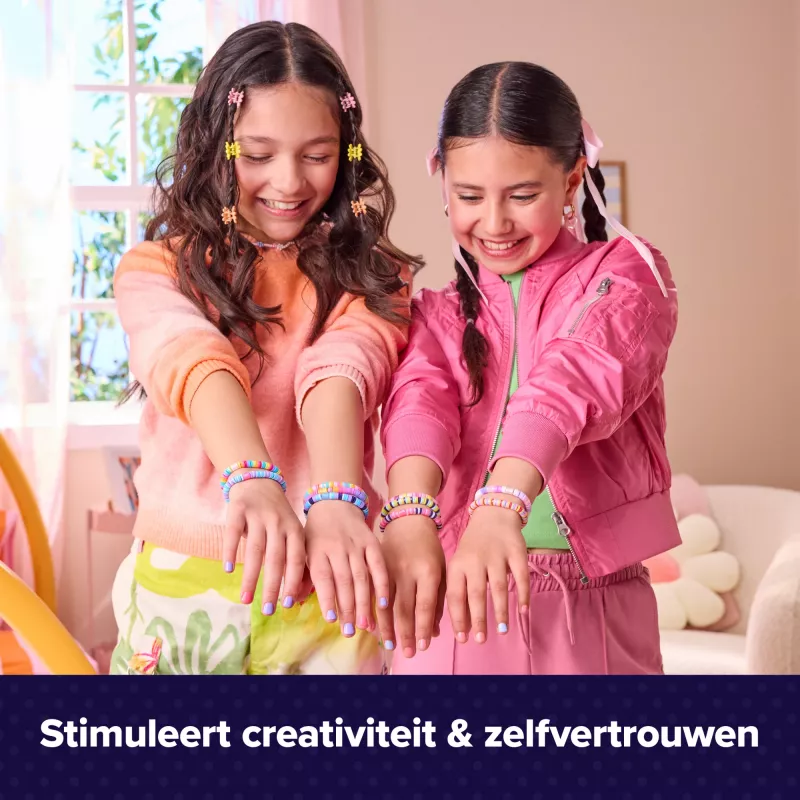 Armband-Herstellungsset Spin Master Cool Maker Stack'd Heishi Bracelet Studio — Bastelset zur Herstellung von Armbändern im Heishi-Stil