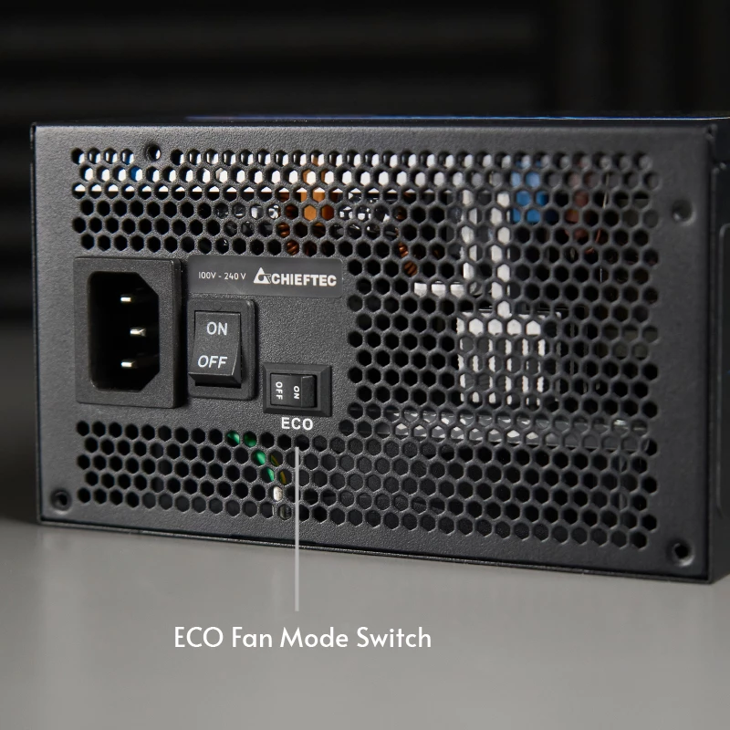 Chieftec Atmos Netzteil 850 W 20+4-Pin ATX ATX Schwarz