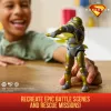 Actionfigur Superman Hammer of Boravia 6 Zoll, Filmstil, enthält 2 Zubehörteile, Gold/Grau