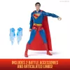 DC Comics, SUPERMAN Epic Strike Actionfigur, 15 cm groß, authentisches Film-Styling, enthält 2 Zubehörteile, Spielzeug für Jungen und Mädchen ab 4 Jahren