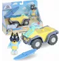 Moose Toys Bluey S9 Figur & Fahrzeug-Set Strand-Quad mit Bandit