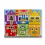 Melissa & Doug MDT MSK Latches Board Display GML, 3 yr(s), Holz, Mehrfarbig