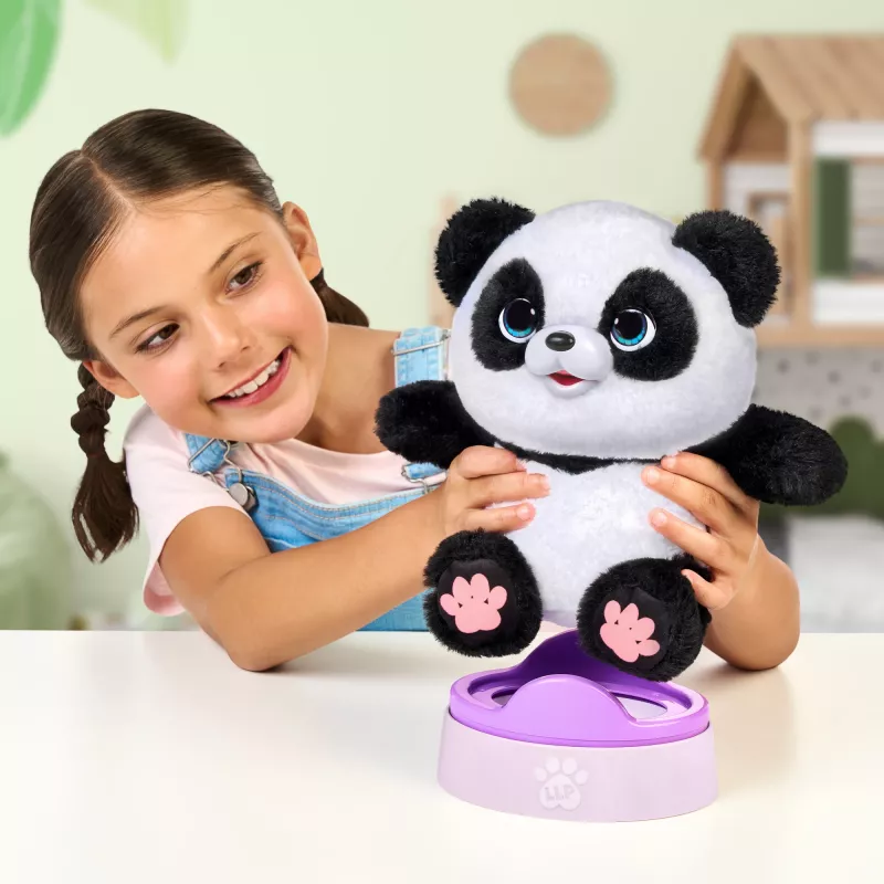 Moose Toys Little Live Pets My Baby Panda Chuchu, Spielzeug-Panda, 4 Jahre, Interaktiv, Mit Sound, AA