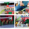 Playset Simba‑Dickie Majorette CLAAS Farm Playset — Spielgebäude, Bauernhof-Themenset