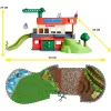 Playset Simba‑Dickie Majorette CLAAS Farm Playset — Spielgebäude, Bauernhof-Themenset