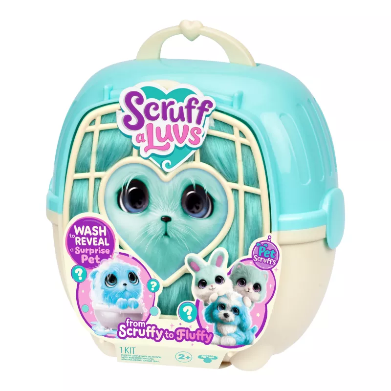 Scruff-a-Luvs Pet Scruffs Einzelpackung Blau Plüschtier