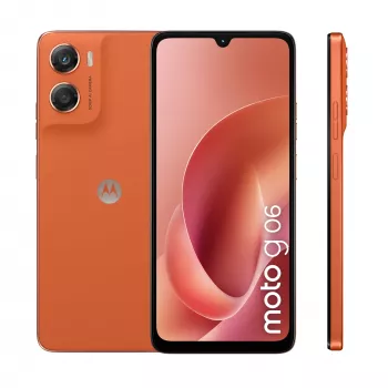 Motorola moto g06 17,5 cm (6,88 Zoll) Dual SIM Android 15 4G USB Typ-C 4 GB 256 GB 5200 mAh Orange
