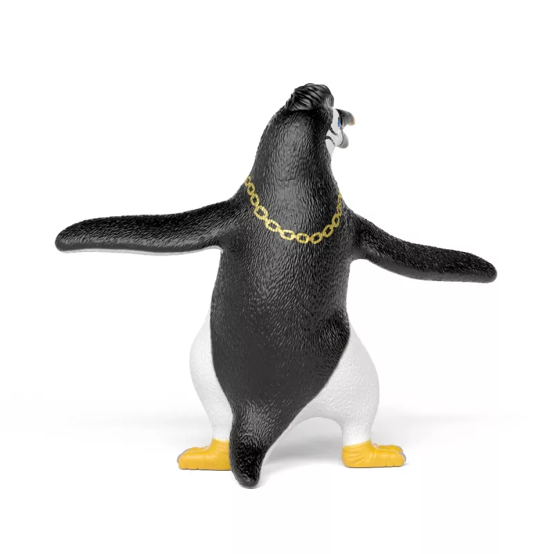 schleich Juri der Pinguin mit Halskette, 3 Jahr(e), Mehrfarbig, Kunststoff