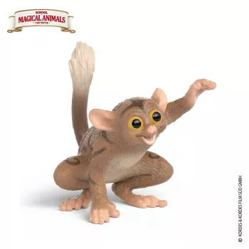 schleich Fitzgeraldo der Koboldmaki, 3 Jahr(e), Mehrfarbig, Kunststoff