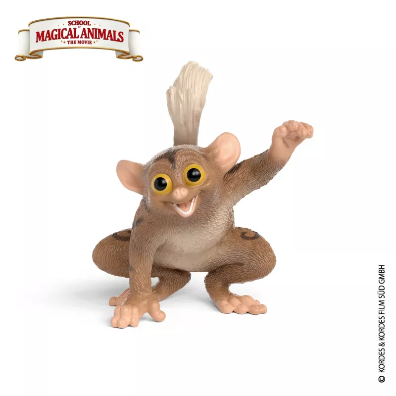 schleich Fitzgeraldo der Koboldmaki, 3 Jahr(e), Mehrfarbig, Kunststoff