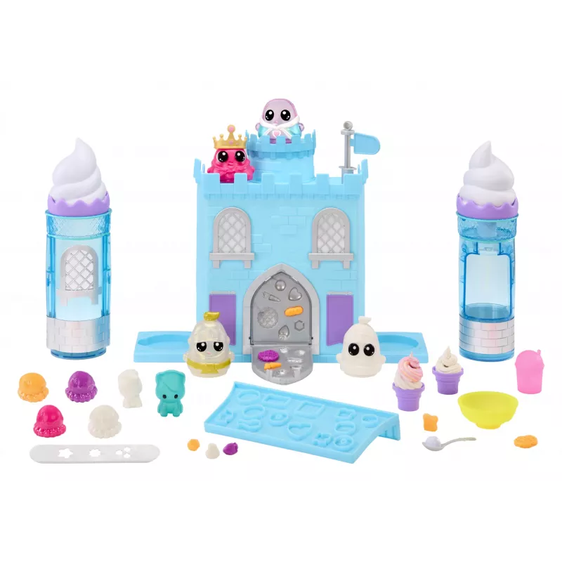 MGA Entertainment DohKins Eiscreme-Schloss Knetmasse-Set 127,57 g Mehrfarbig