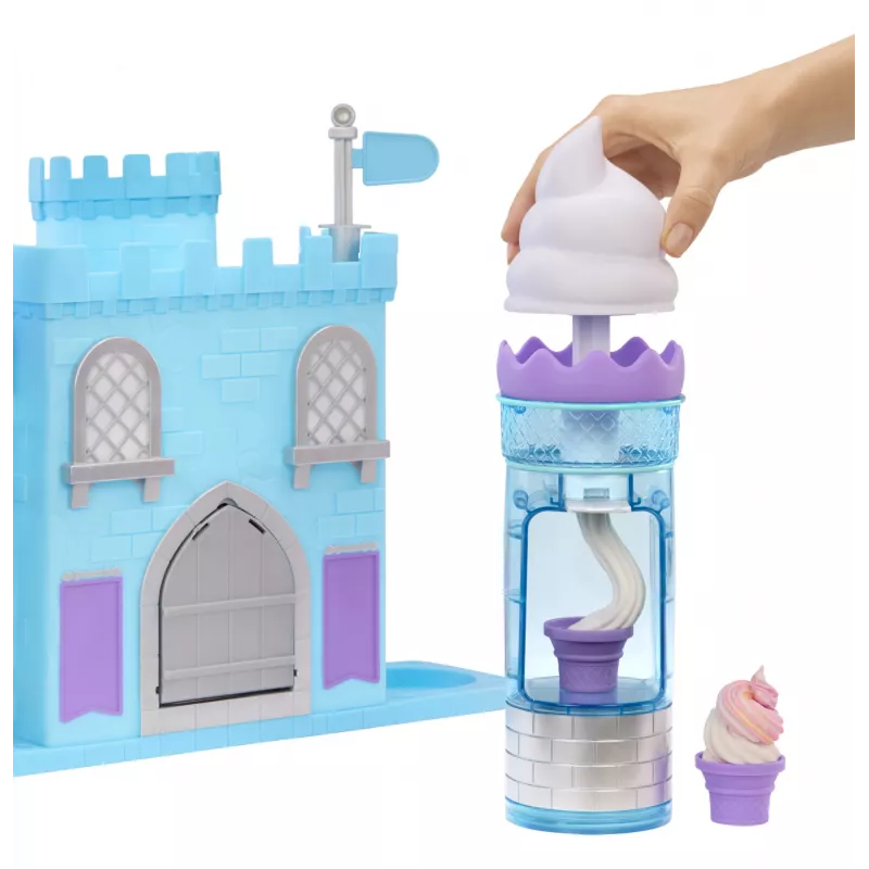 MGA Entertainment DohKins Eiscreme-Schloss Knetmasse-Set 127,57 g Mehrfarbig