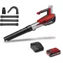 Akku-Laubbläser EINHELL Professional GP-LB 18/200 LI mit 4.0 Ah Li‑Ion-Akku und Dachrinnenreinigungsset