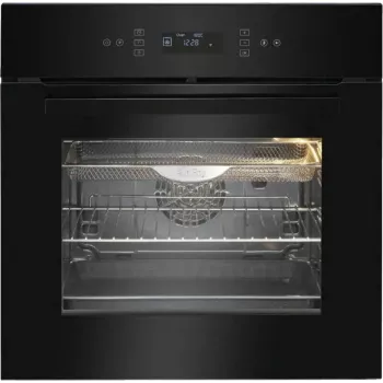Einbau-Elektrobackofen BOMANN EBO 7912 — 67 l, 3650 W, Touch-Bedienung, Pyrolyse-Reinigung, schwarz