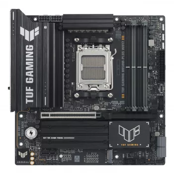 Motherboard ASUS TUF GAMING B850M-PLUS WIFI7 micro ATX, AMD B850, Sockel AM5, DDR5, 4 DIMM, 256GB, Wi‑Fi 7, 2,5Gb LAN