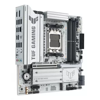 Motherboard ASUS TUF GAMING B850M-PLUS WIFI7 W, AMD B850, Sockel AM5, micro ATX, DDR5, 4×DIMM, bis zu 256 GB, Wi‑Fi 7, 2,5Gb Ethernet