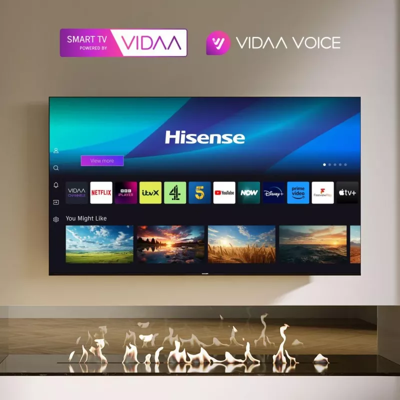 Hisense 43E6NT 109,2 cm (43 Zoll) 4K Ultra HD Smart TV Wi-Fi Schwarz 200 cd/m²