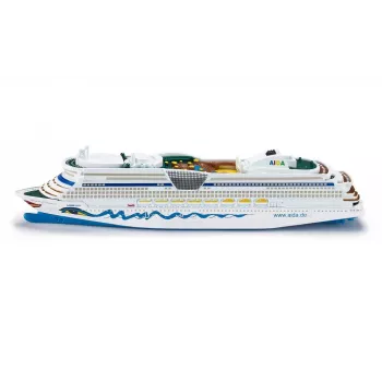 Passagierschiffmodell Siku Cruiseliner Aida, vormontiert, Maßstab 1:1400, 226×54×75 mm