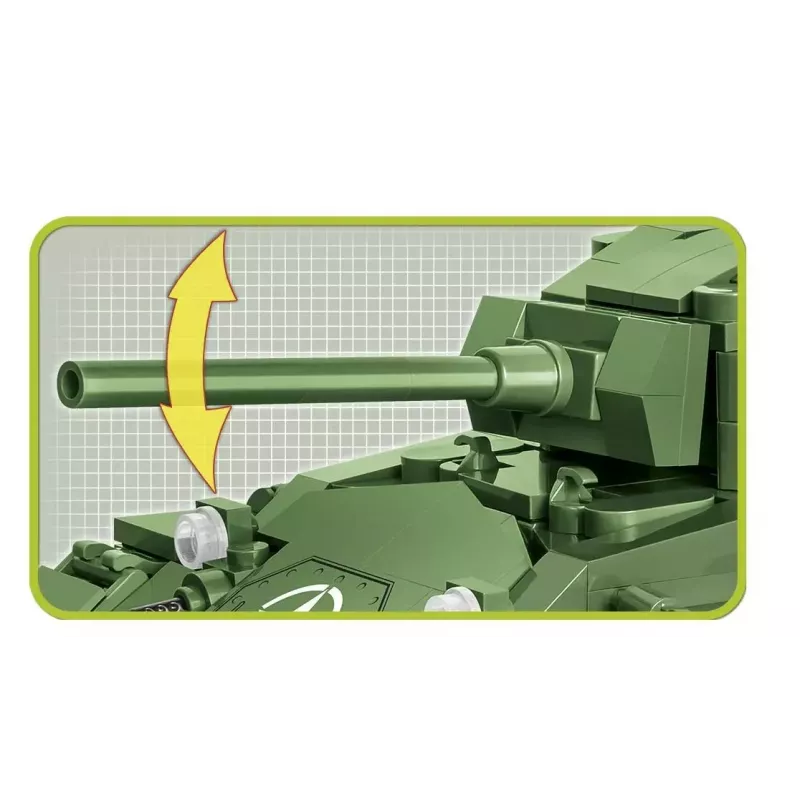 Bausteine Panzer Cobi M24 Chaffee Modell im Maßstab 1:35, Cobi-2543