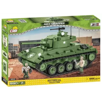 Bausteine Panzer Cobi M24 Chaffee Modell im Maßstab 1:35, Cobi-2543