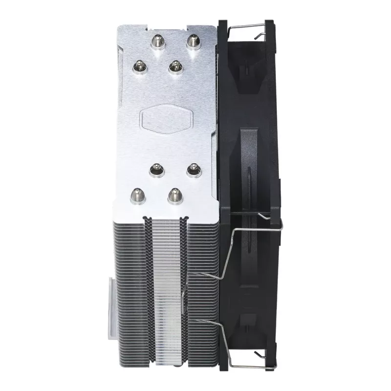Luftkühler Cooler Master Hyper 212 Spectrum V3 12 cm Schwarz Silber