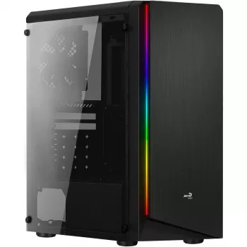 Aerocool RIFT Computergehäuse Midi Tower Schwarz