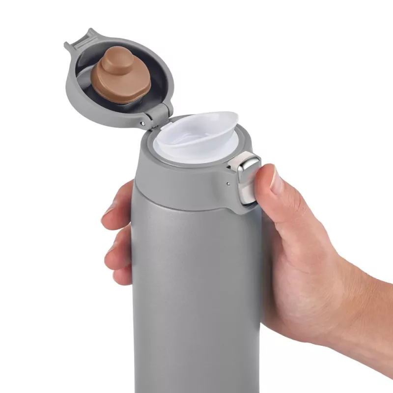 EMSA Light Mug 400 ml Silber