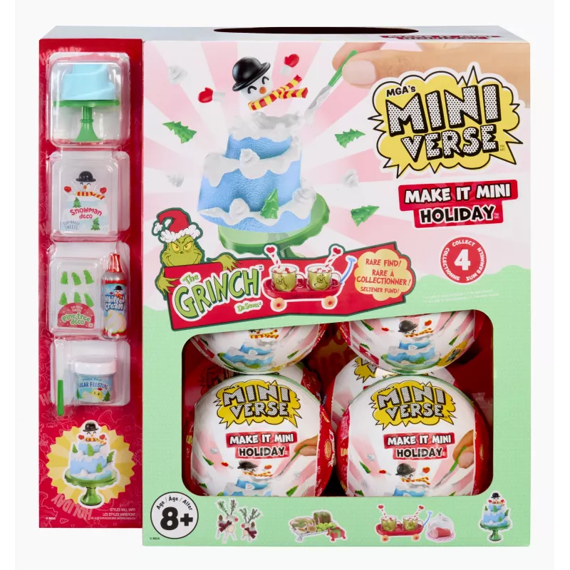 Miniverse Make It Mini Holiday, 8 Jahre, Mehrfarbig, Kunststoff