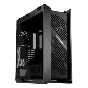 PC-Gehäuse ASUS ROG Strix Helios II Midi Tower — ATX/Midi Tower, gehärtetes Glas, 420 mm GPU, 3x140 mm Frontlüfter, USB-C