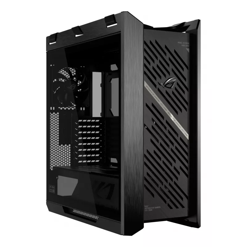 PC-Gehäuse ASUS ROG Strix Helios II Midi Tower — ATX/Midi Tower, gehärtetes Glas, 420 mm GPU, 3x140 mm Frontlüfter, USB-C