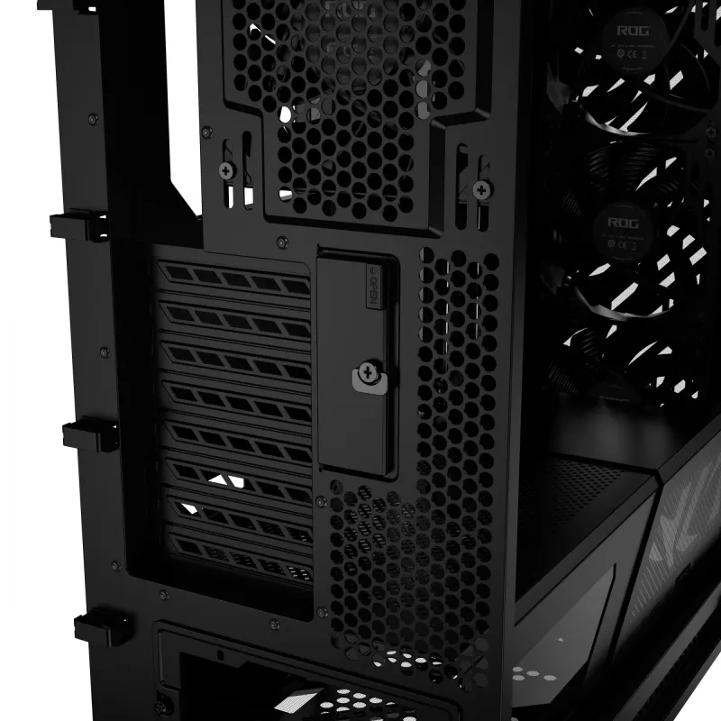 PC-Gehäuse ASUS ROG Strix Helios II Midi Tower — ATX/Midi Tower, gehärtetes Glas, 420 mm GPU, 3x140 mm Frontlüfter, USB-C