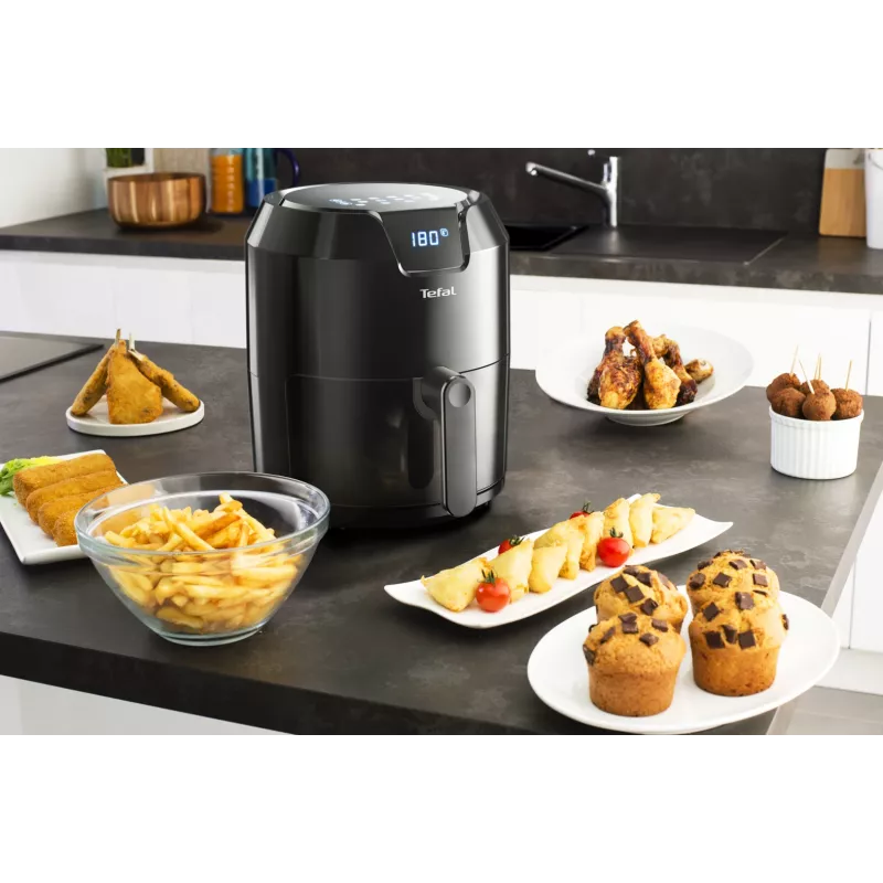 Tefal Easy Fry Precision EY4018 Single 4.2 L Stand-alone 1500 W Heißluftfritteuse Schwarz